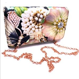 Ted Baker London NWT Gemsas Gem Garden Evening Bag